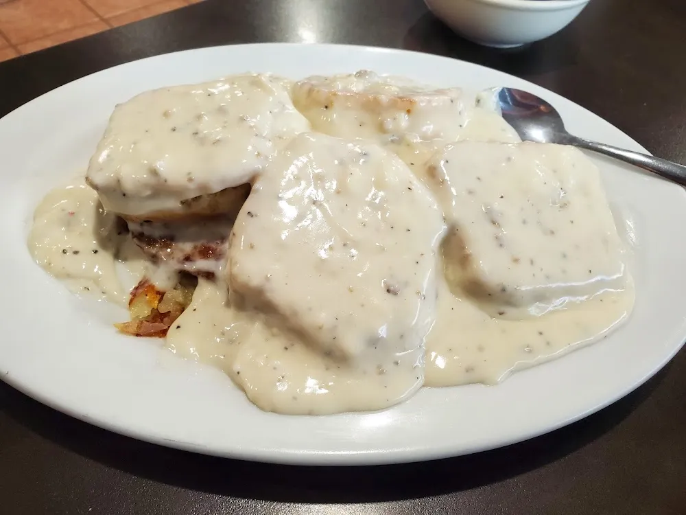 Loaded Biscuits and Gravy